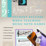 5 ways to engage students to  read music note names