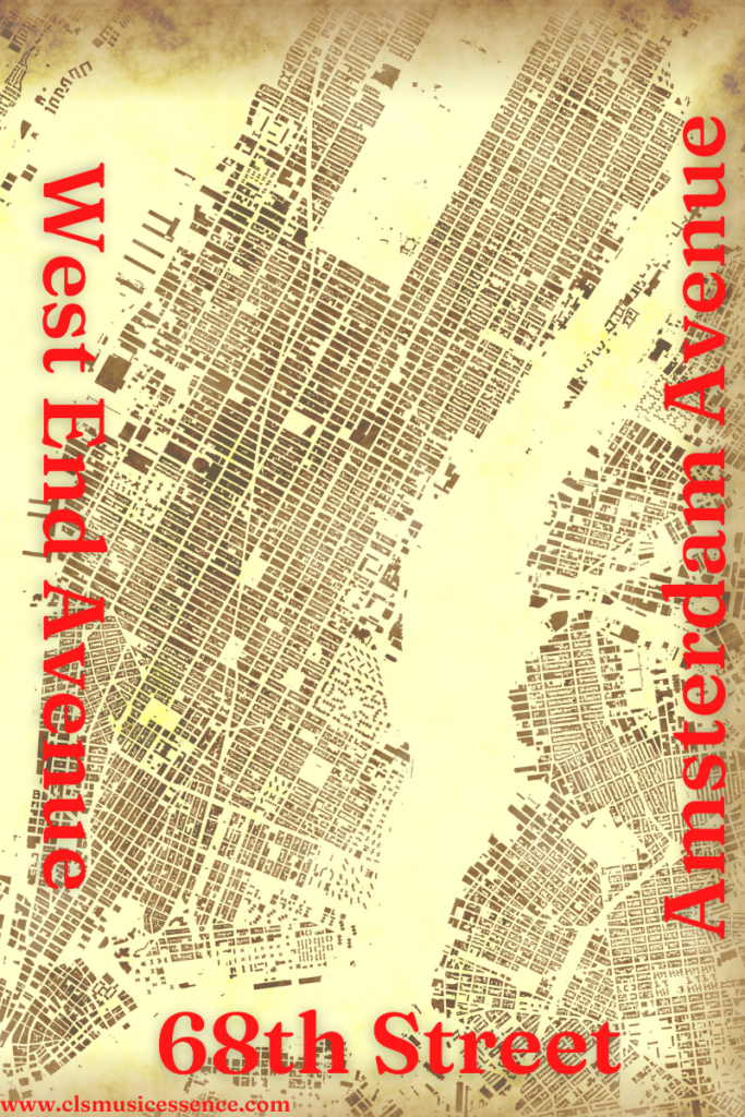 An old negative for the map of Manhattan.