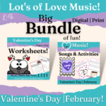 Fun Valentine's day activities for the elementary music classroom