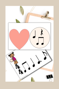 kindergarten music skills beat versus rhythm