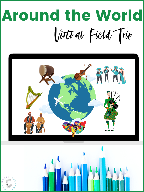 virtual field trip for cultures of music from around the world
